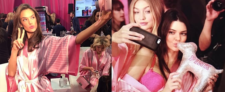 Victoria's Secret Fashion Show Backstage Pictures