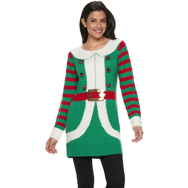Women's Holiday Tunic Best Kohl's Ugly Christmas Sweaters POPSUGAR