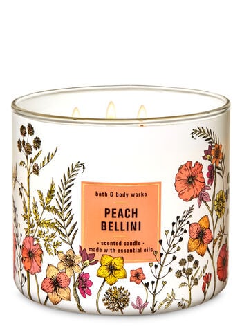 Peach Bellini 3-Wick Candle