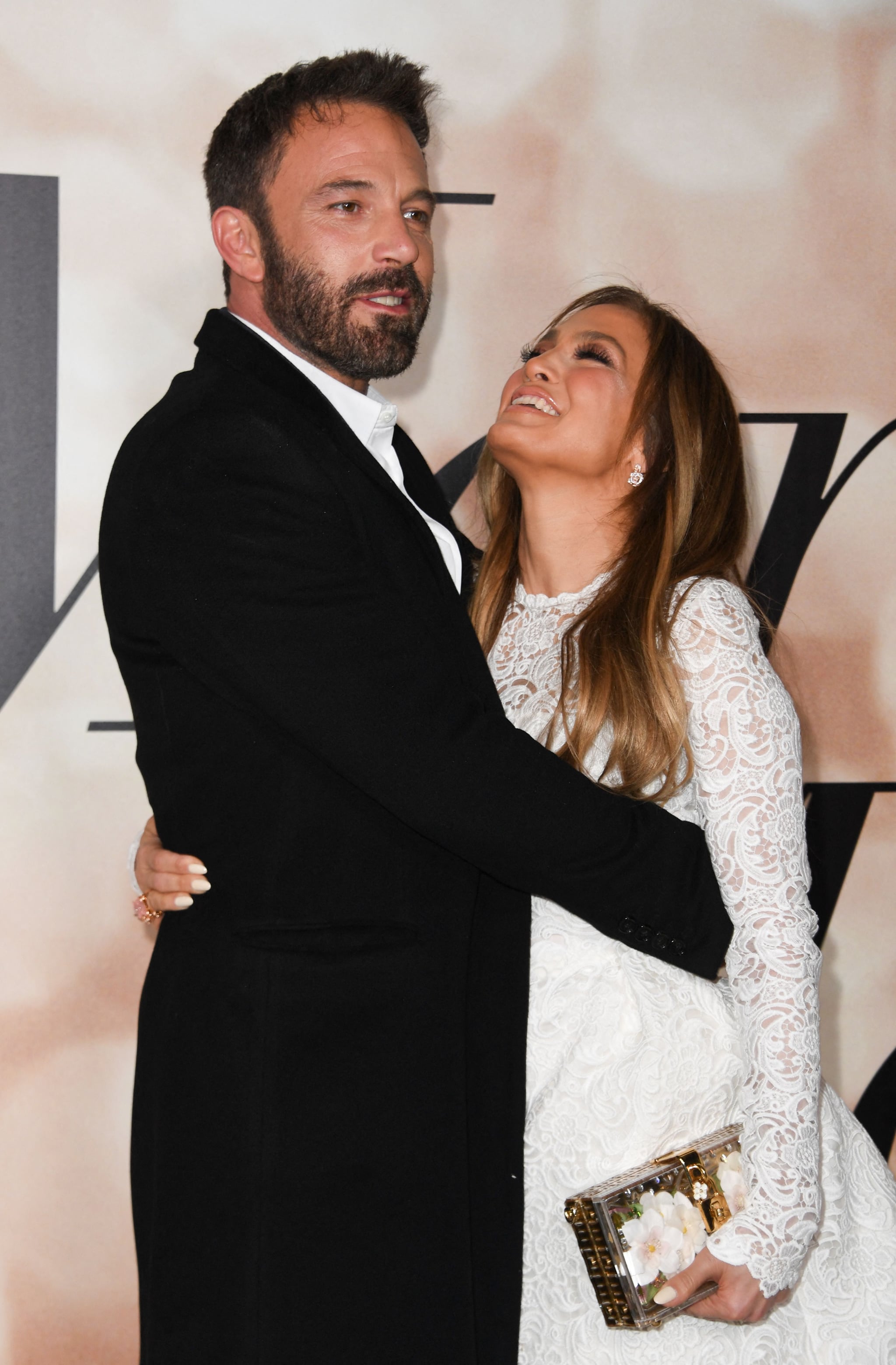 US actress Jennifer Lopez and actor Ben Affleck arrive for a special screening of 