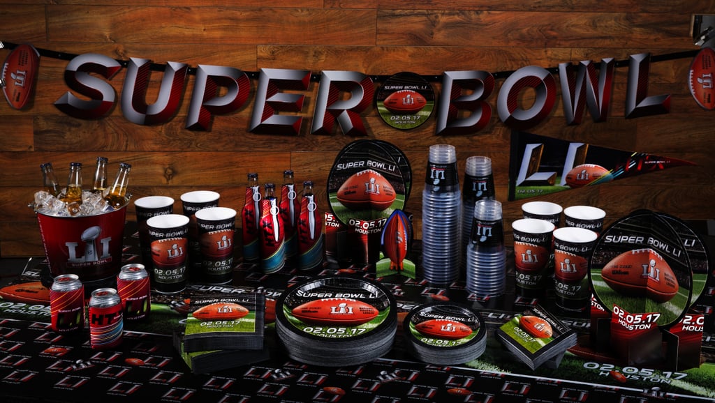 Super Bowl Deluxe Party Kit For 36 Guests