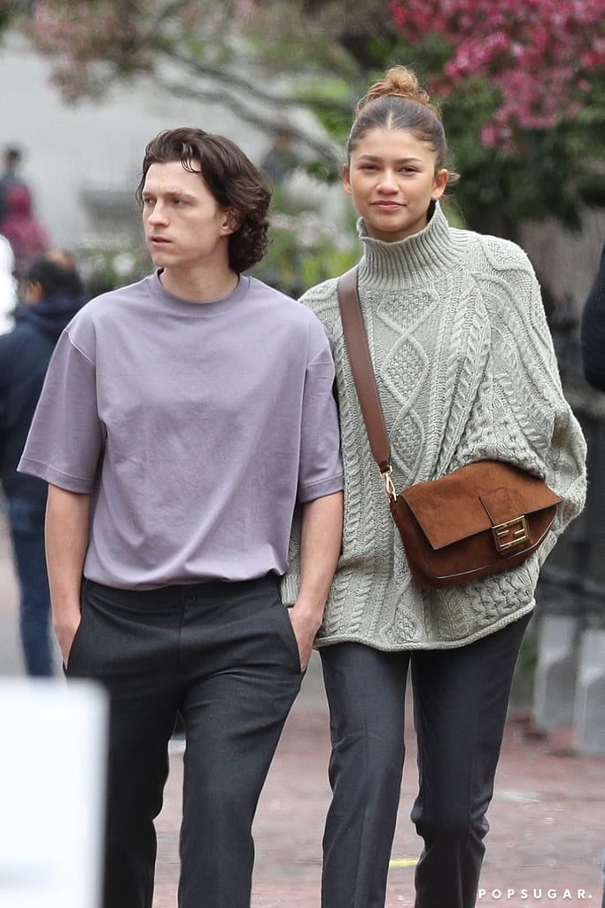Zendaya and Tom Holland Enjoy a Stroll in Boston | Pictures