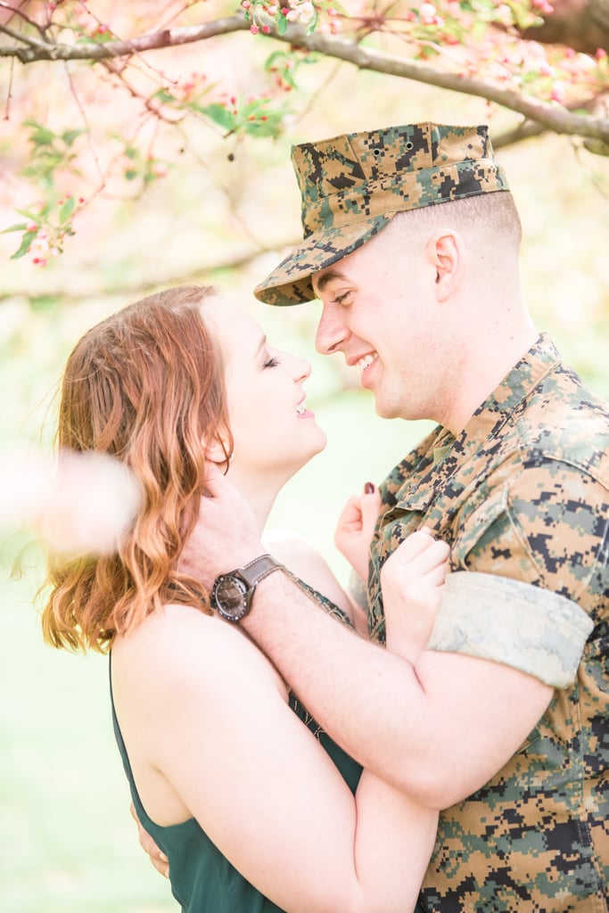 Military Couple Engagement Session in Washington DC