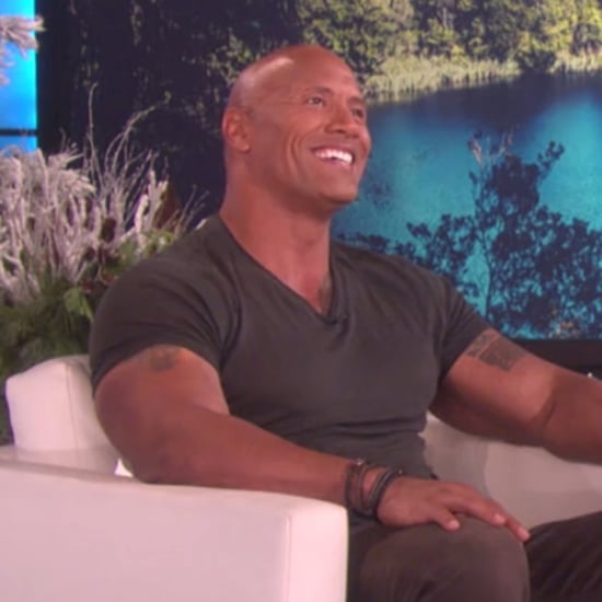 Dwayne Johnson on The Ellen DeGeneres Show November 2016