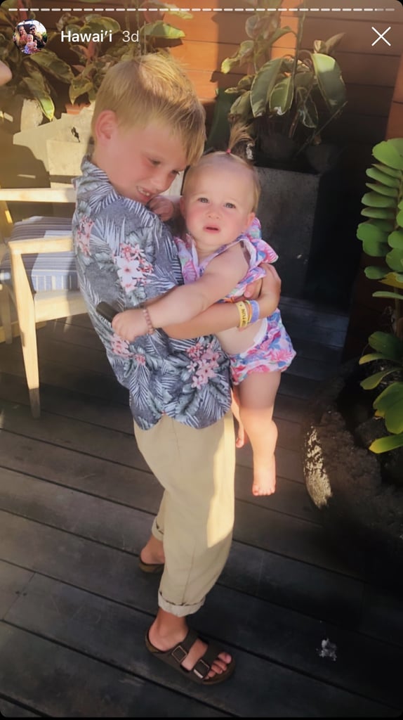 Hilary Duff and Matthew Koma Family Pictures in Hawaii 2019