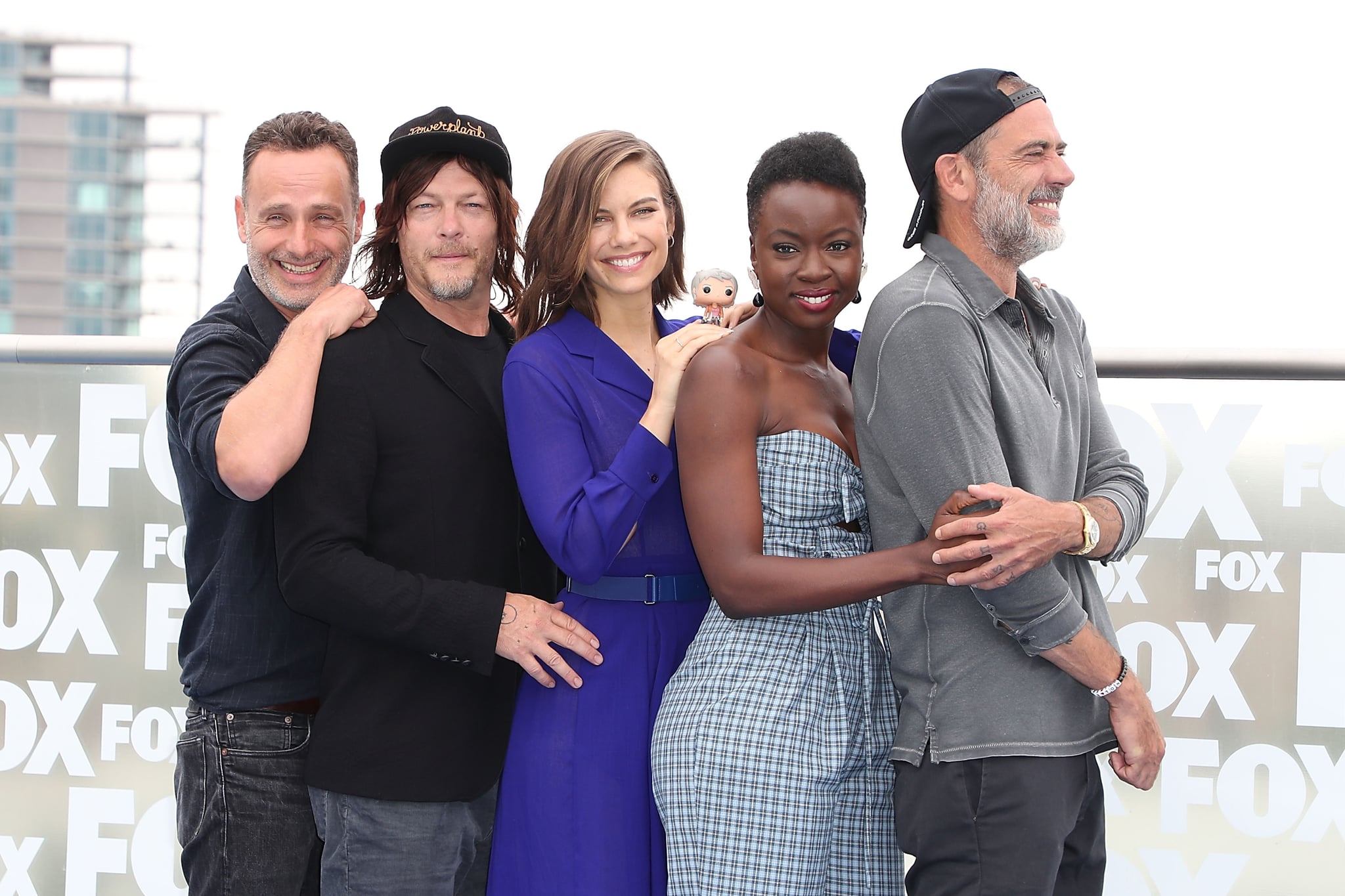 The Walking Dead Cast At Comic Con 2018 Popsugar Entertainment