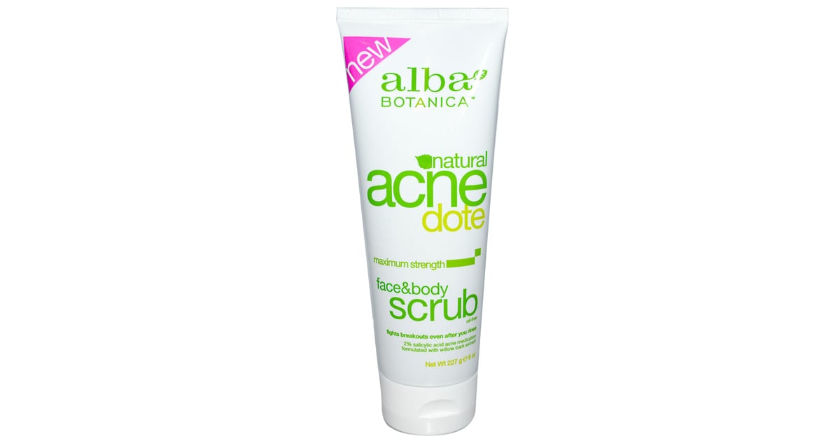 Alba Natural AcneDote Scrub Face Scrubs Without Microbeads POPSUGAR