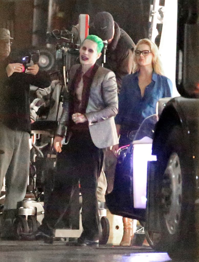 Suicide Squad Set Pictures