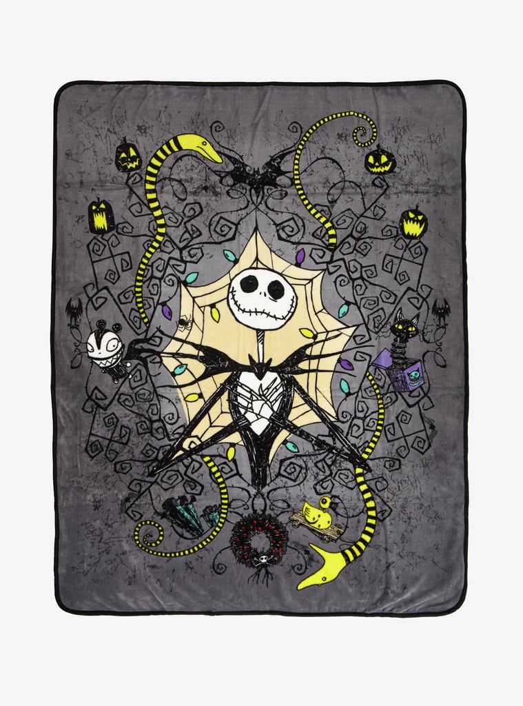The Nightmare Before Christmas Jack Toys Throw Blanket