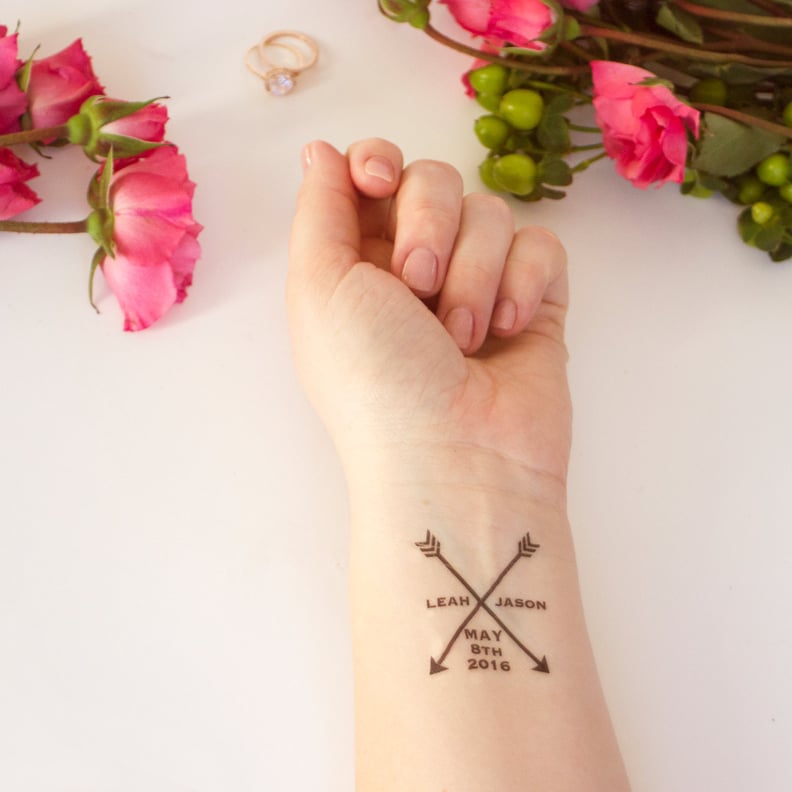 Arrow Design Temporary Tattoos