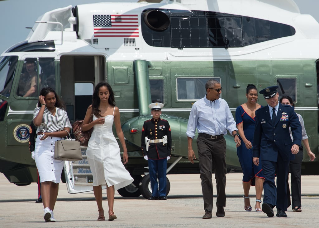 The Obamas Vacation in Martha's Vineyard August 2016