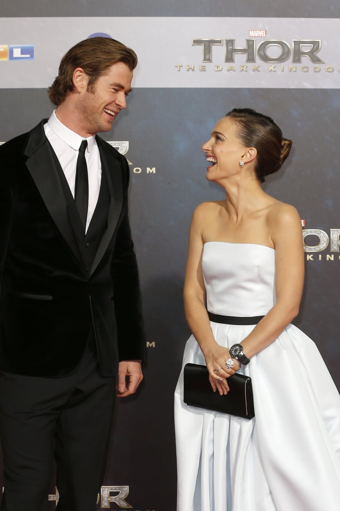 Chris Hemsworth and Natalie Portman Friendship Pictures