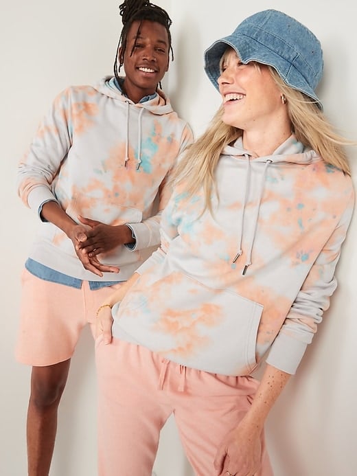 Old Navy Gender-Neutral Tie-Dyed Pullover Hoodie
