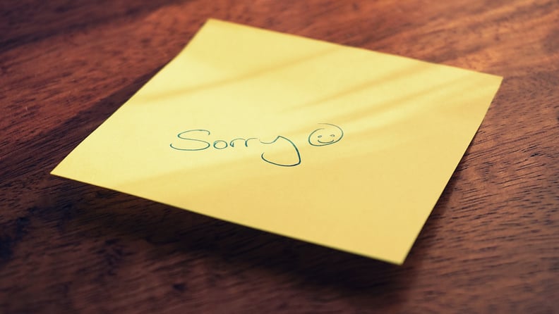 Apologizing For Everything