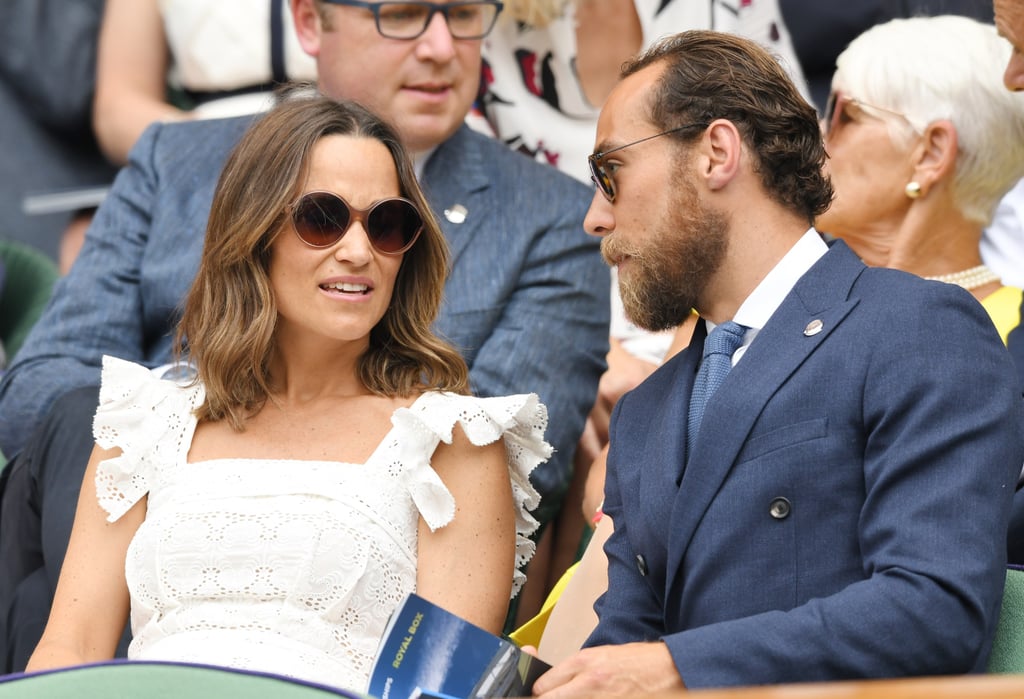 Pippa and James Middleton at Wimbledon July 2018