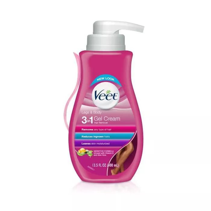 Veet Aloe Vera Legs & Body Hair Remover Gel Cream