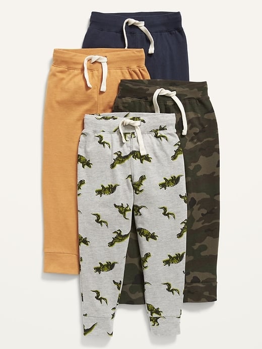 Old Navy Unisex 4-Pack Jersey Joggers for Toddler