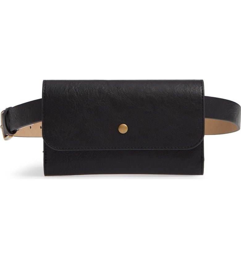 Treasure & Bond Faux Leather Belt Bag