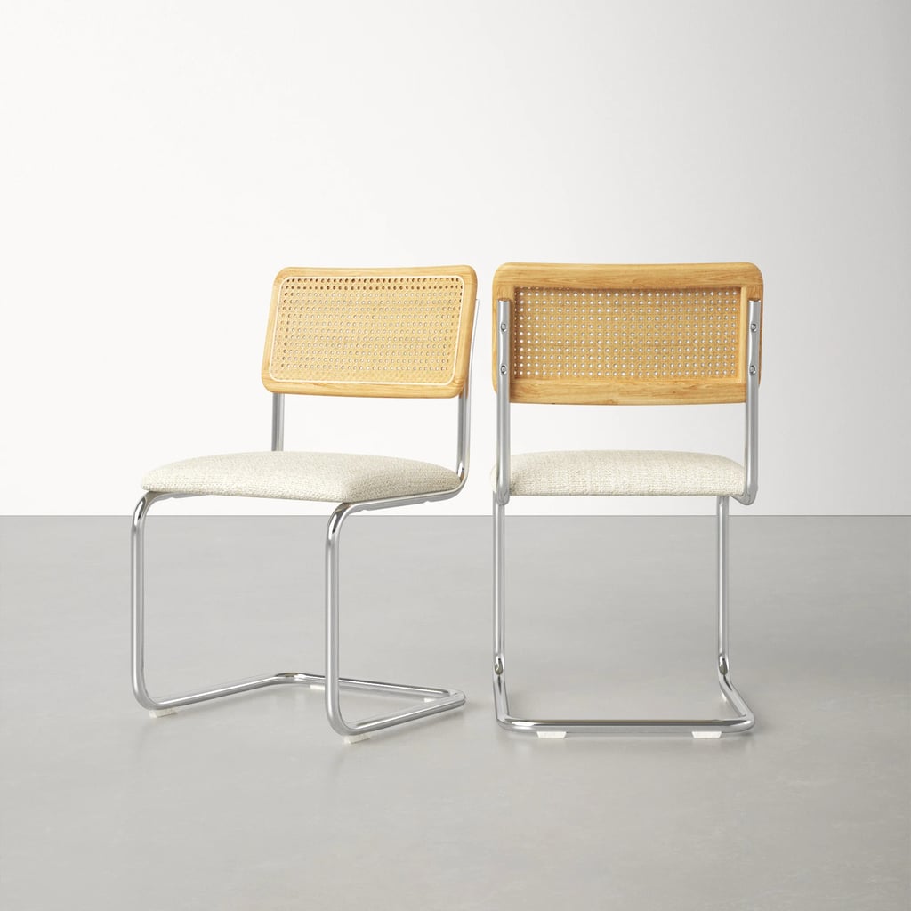 Best Vintage-Inspired Dining Chair: AllModern Walsh Fabric Upholstered Dining Chair