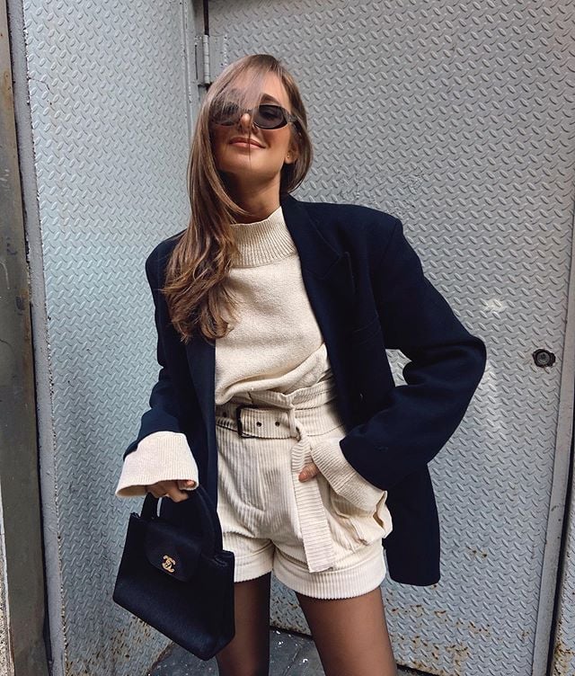 How to Wear a Blazer | Outfit Ideas From Instagram | POPSUGAR Fashion
