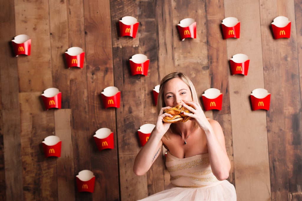 Woman's 30th Birthday McDonald's Photo Shoot