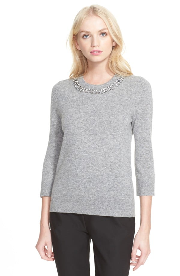 Kate Spade Embellished Collar Pullover ($179, originally $298)