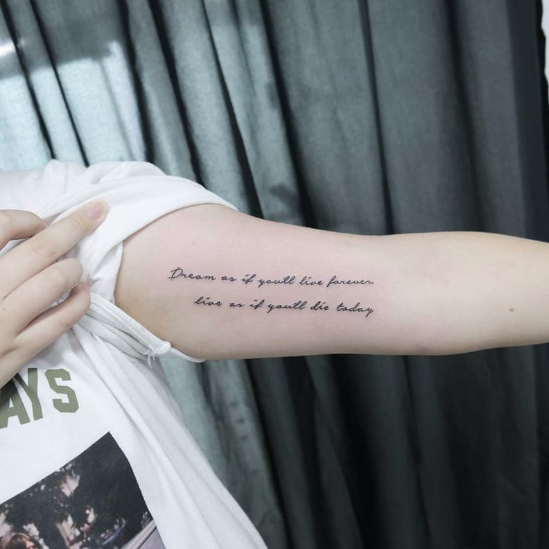 quotes about strength and courage tattoos