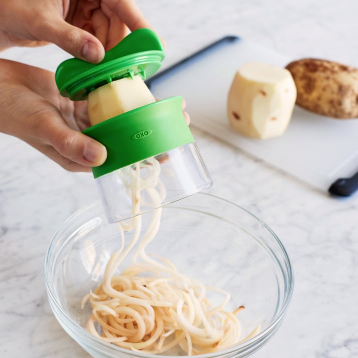 OXO Handheld Spiralizer Cheap Kitchen Gifts POPSUGAR Food Photo 13