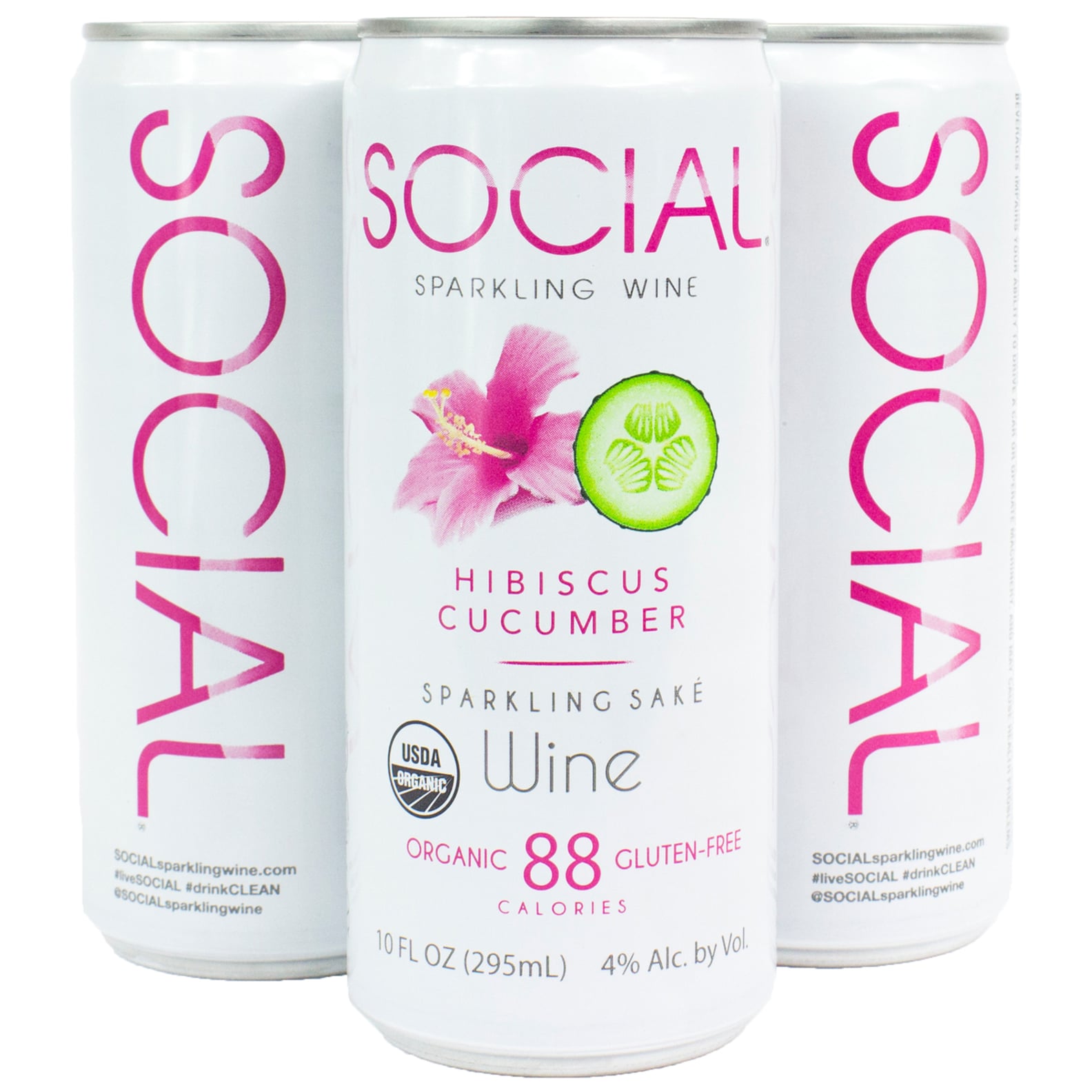 Social Organic Sparkling Sake Wine POPSUGAR Food
