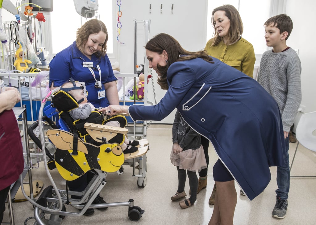 Kate Middleton Visits RCOG London February 2018