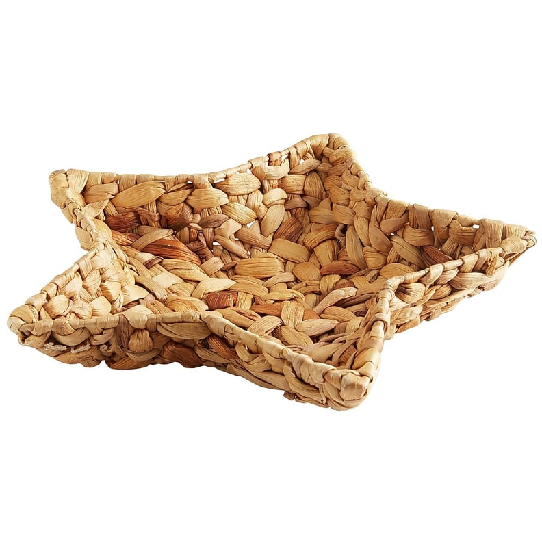 Natural Wicker Star Basket