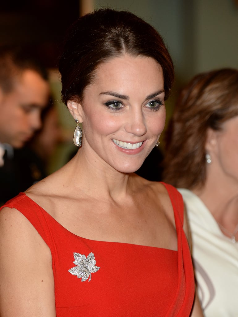 Kate Middleton's Maple Leaf Brooch, 2016