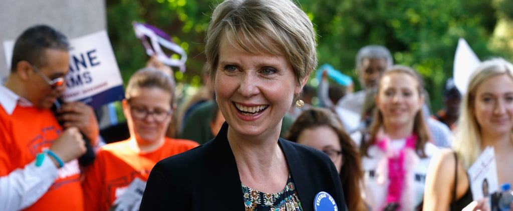 Cynthia Nixon Sex and the City Campaign Merch