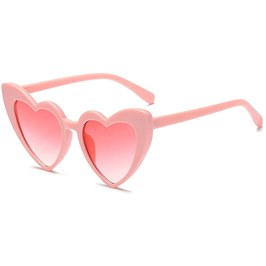 Love Heart-Shaped Cat-Eye Sunglasses