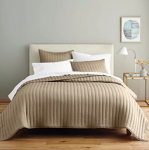 Nestwell Pure Earth 3-Piece Organic Cotton King Quilt Set