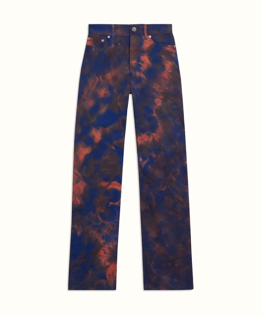 Fenty Tie-Dye Baggy Pants With Slits — Rusty Tie-Dye