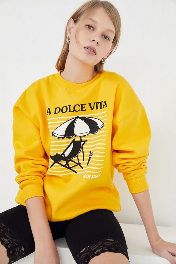 Holiday by Emma Mulholland La Dolce Vita Sweatshirt