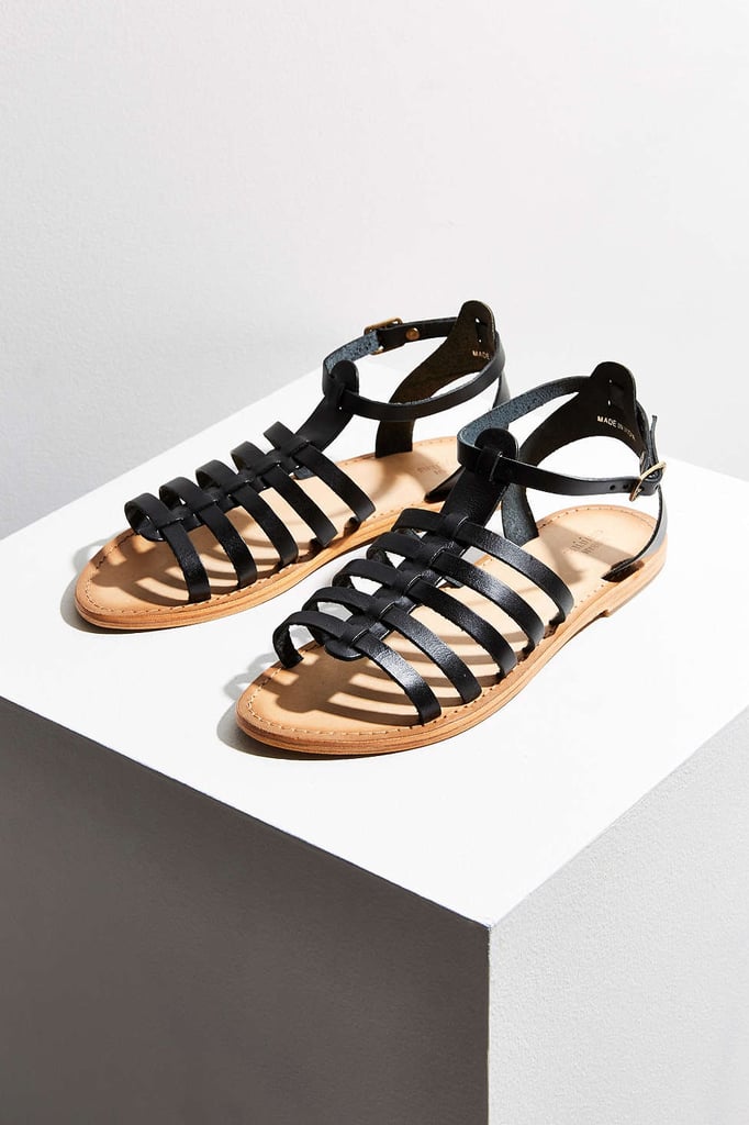 Leather Quarter Strap Gladiator Sandal ($44)