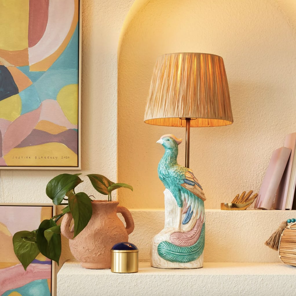 Opalhouse x Jungalow Peacock Table Lamp
