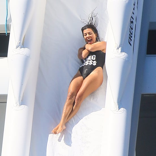 Kourtney Kardashian and Kris Jenner France Vacation Pictures