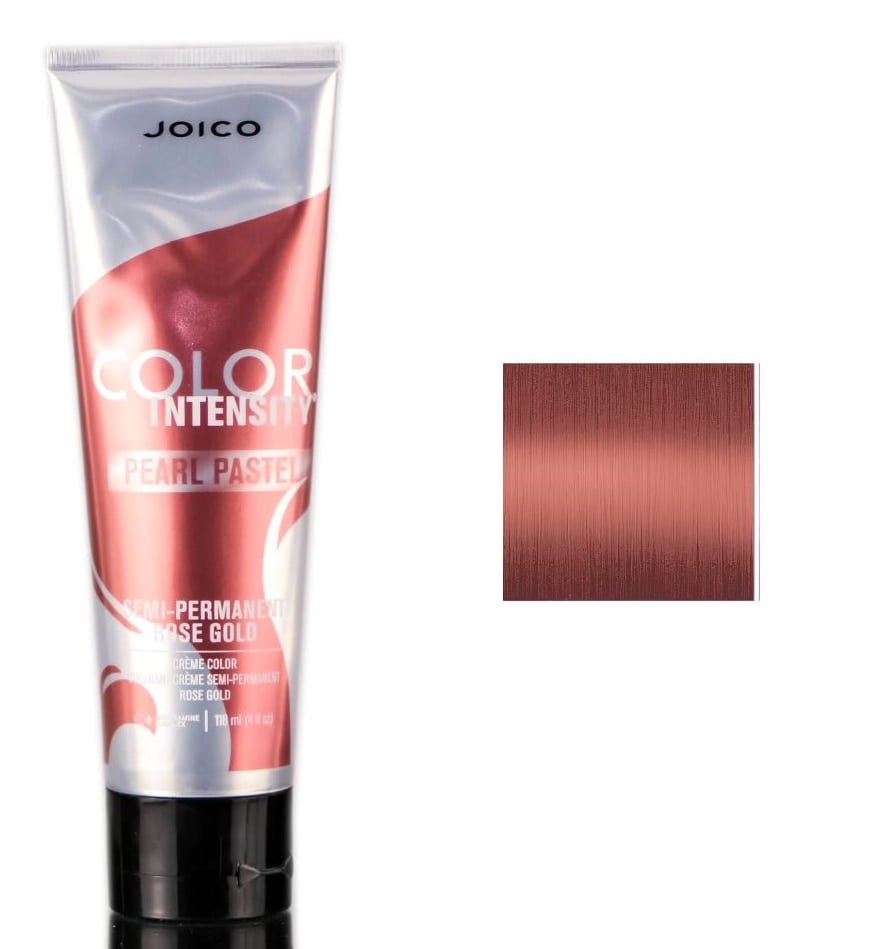 Joico Hair Colour Intensity Metallic Semi Permanent Creme Colour Pastel in Rose