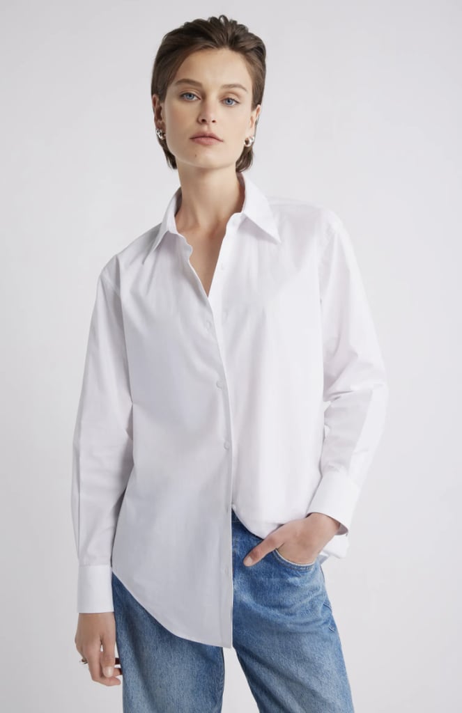 Nordstrom Cotton Poplin Button-Up Shirt