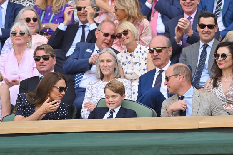 Prince George Attends His First Wimbledon