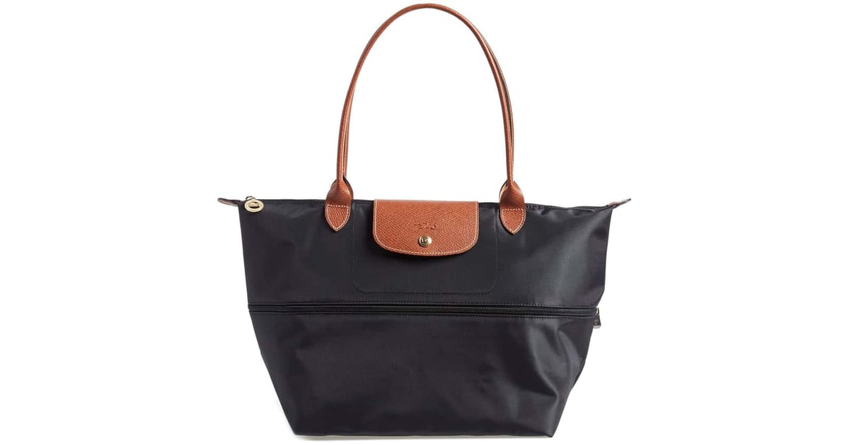 longchamp expandable tote