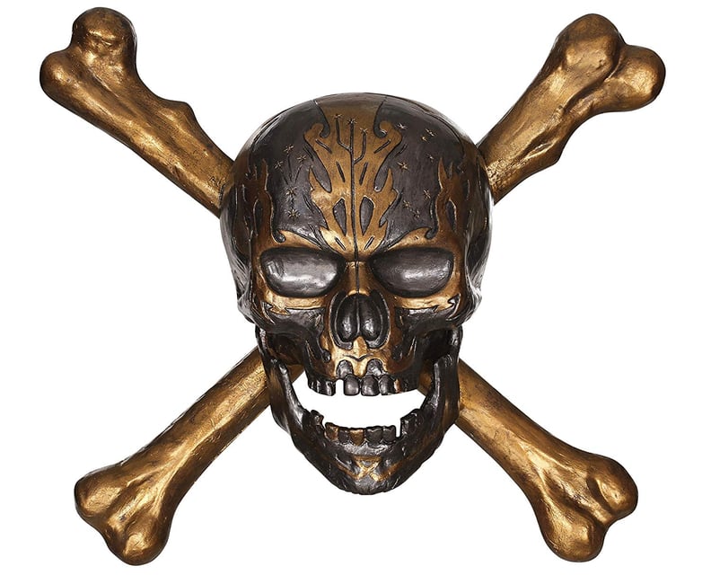 Disney Pirates of the Caribbean 3D Skull and Crossbones Wall Decoration