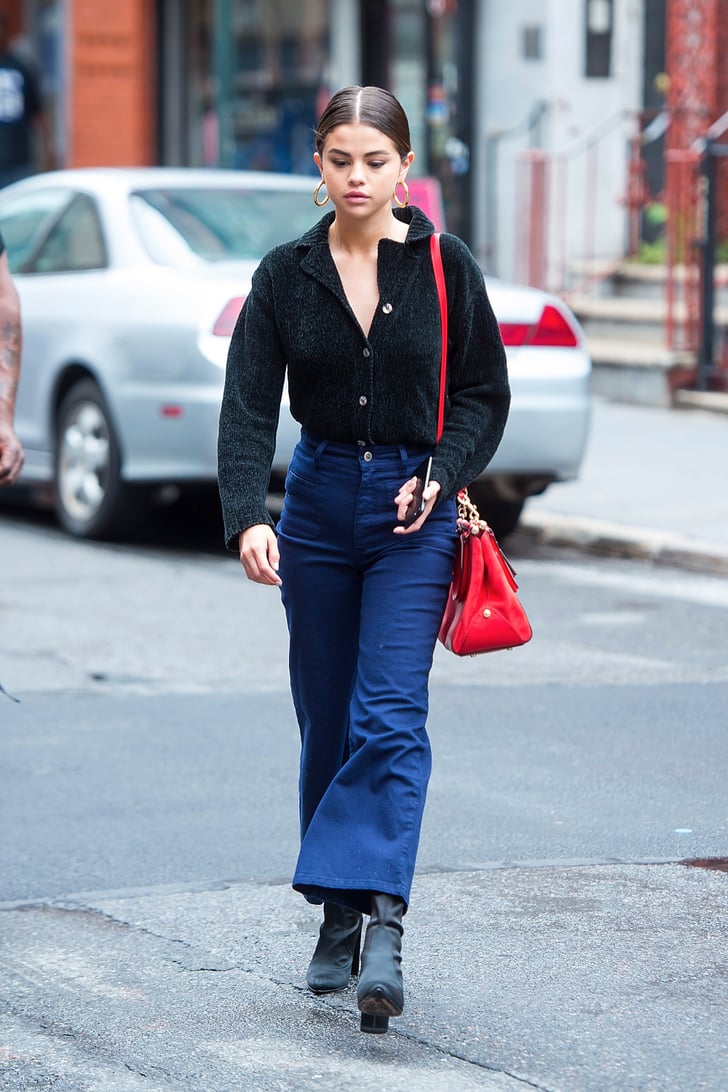 Selena Gomez Wearing Stuart Weitzman Clinger Boots | POPSUGAR Fashion