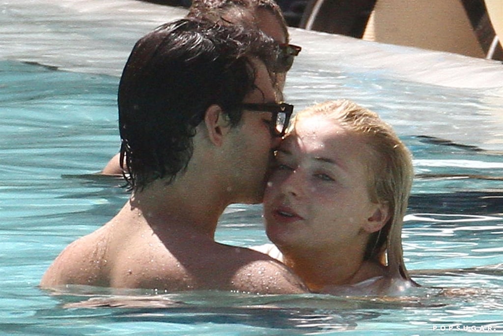Joe Jonas and Sophie Turner Kissing in Miami August 2018