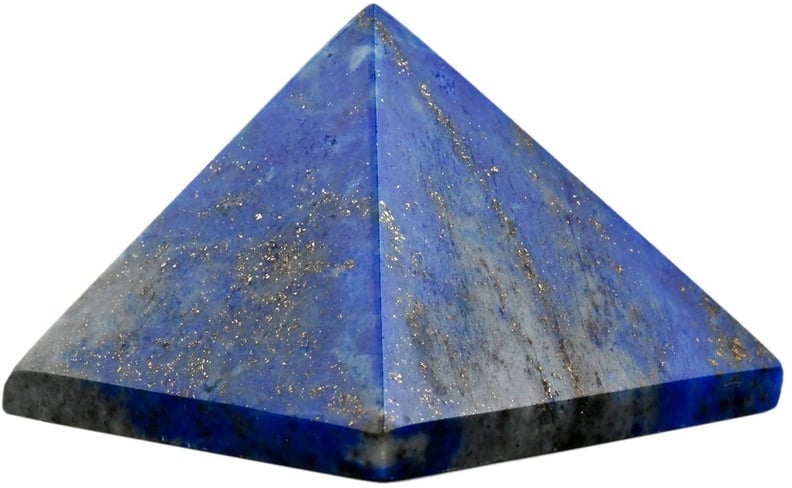 rockcloud Healing Crystal Lapis Lazuli Pyramid Metaphysical Stone Figurine