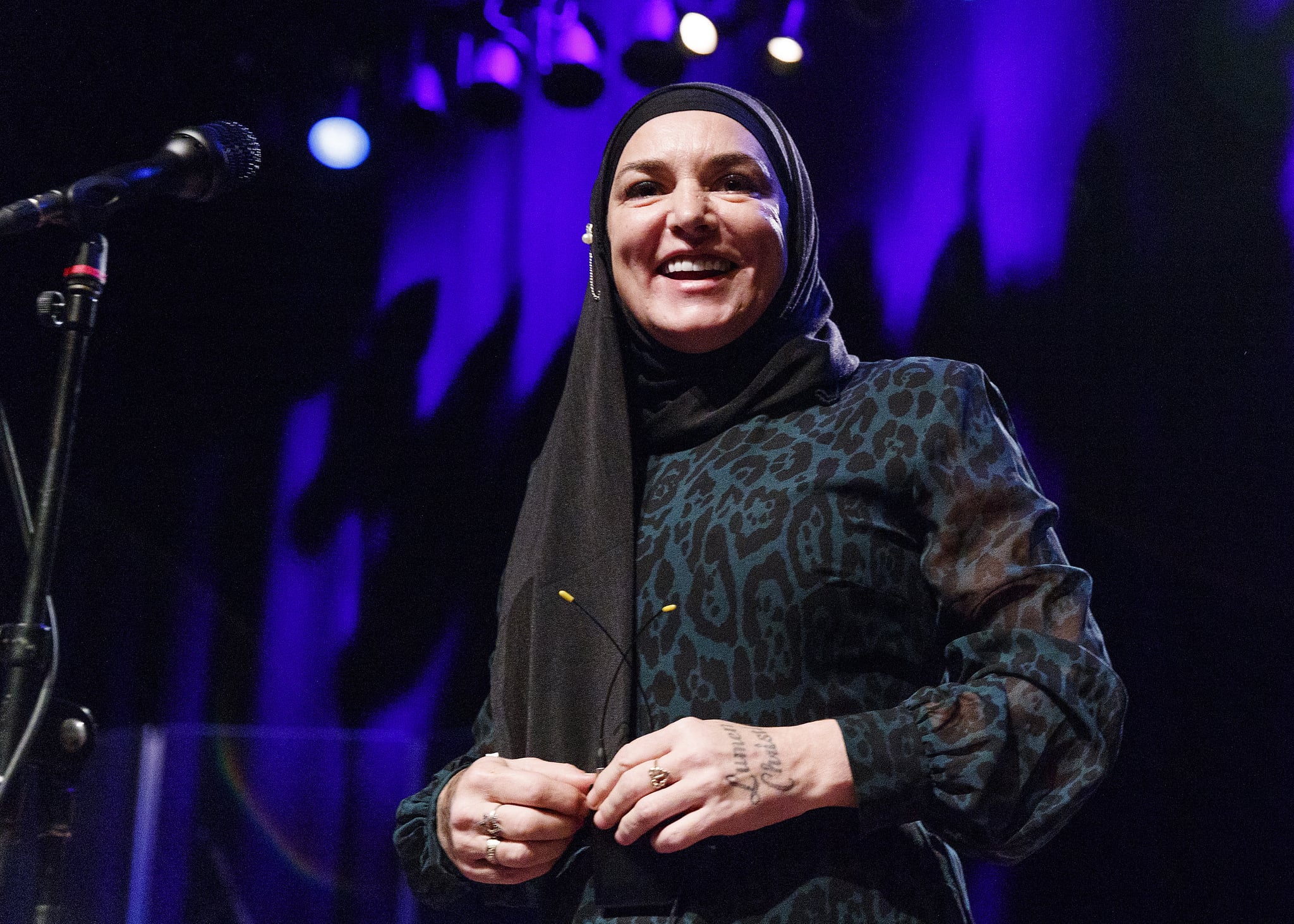 VANCOUVER, BRITISH COLUMBIA - FEBRUARY 01: Singer-songwriter Sinead O'Connor performs on stage at Vogue Theatre on February 01, 2020 in Vancouver, Canada. (Photo by Andrew Chin/Getty Images)