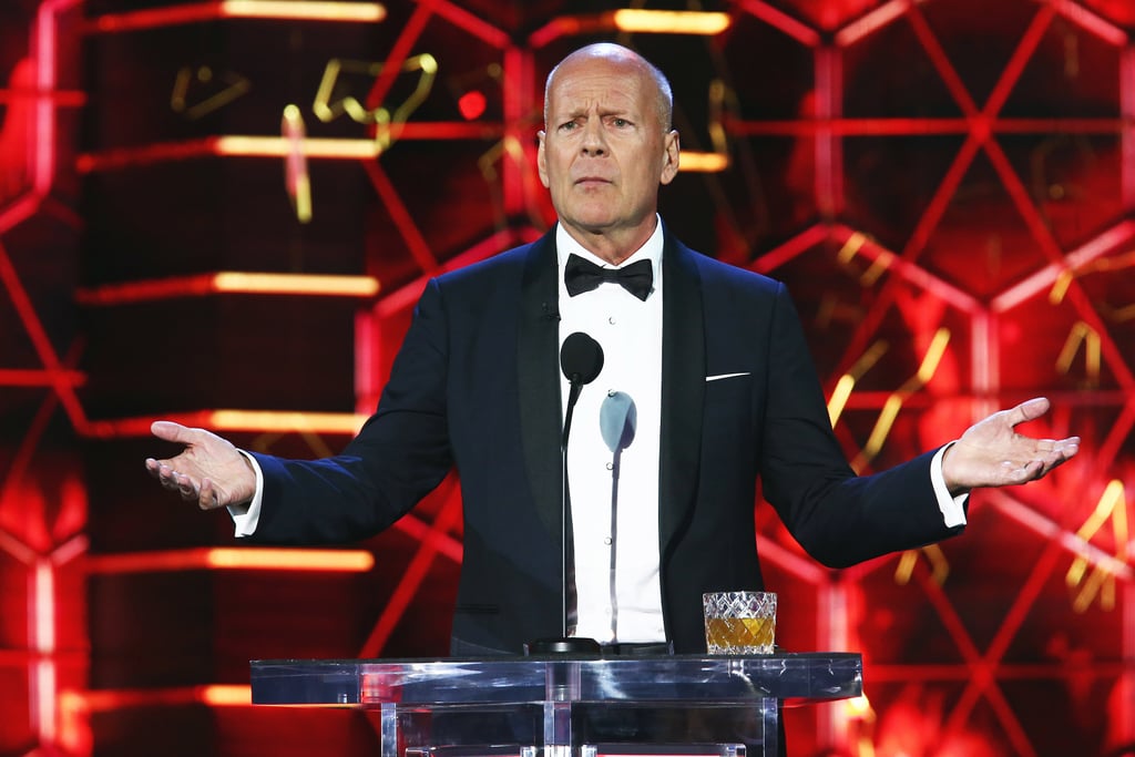 Bruce Willis and Demi Moore at Comedy Central Roast 2018